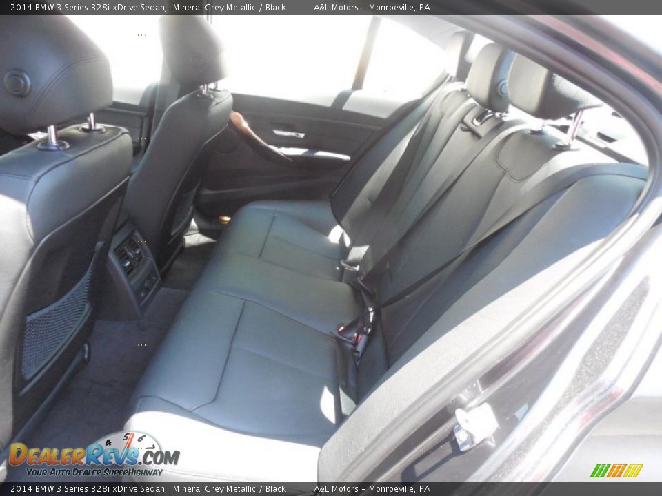 2014 BMW 3 Series 328i xDrive Sedan Mineral Grey Metallic / Black Photo #13