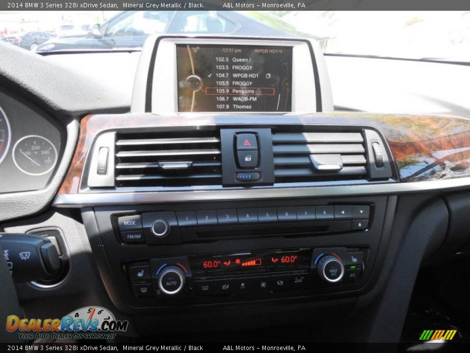 2014 BMW 3 Series 328i xDrive Sedan Mineral Grey Metallic / Black Photo #17
