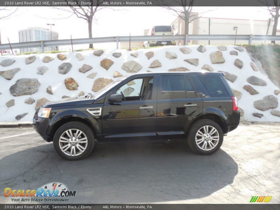 2010 Land Rover LR2 HSE Santorini Black / Ebony Photo #2