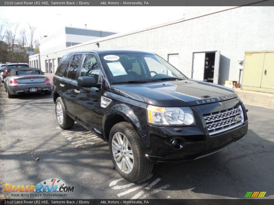 2010 Land Rover LR2 HSE Santorini Black / Ebony Photo #7