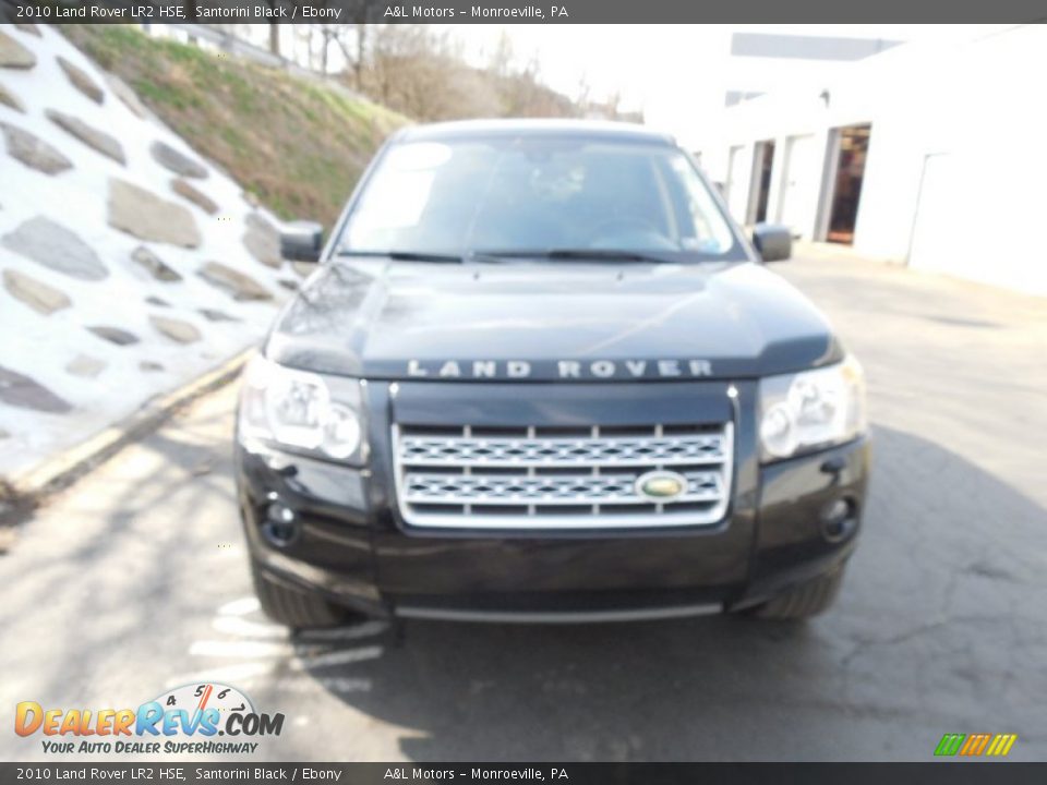 2010 Land Rover LR2 HSE Santorini Black / Ebony Photo #8