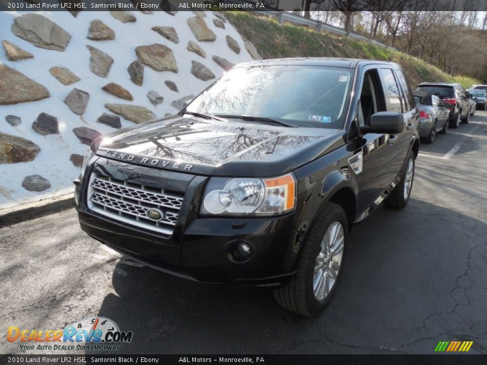 2010 Land Rover LR2 HSE Santorini Black / Ebony Photo #9
