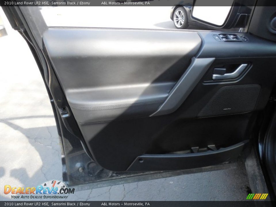 2010 Land Rover LR2 HSE Santorini Black / Ebony Photo #10