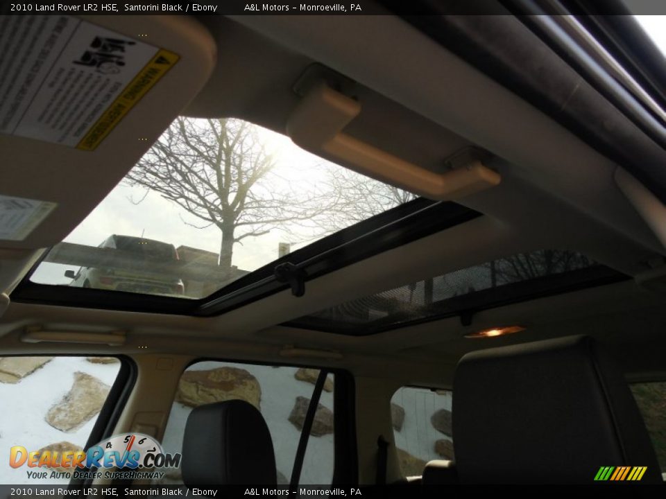 2010 Land Rover LR2 HSE Santorini Black / Ebony Photo #11