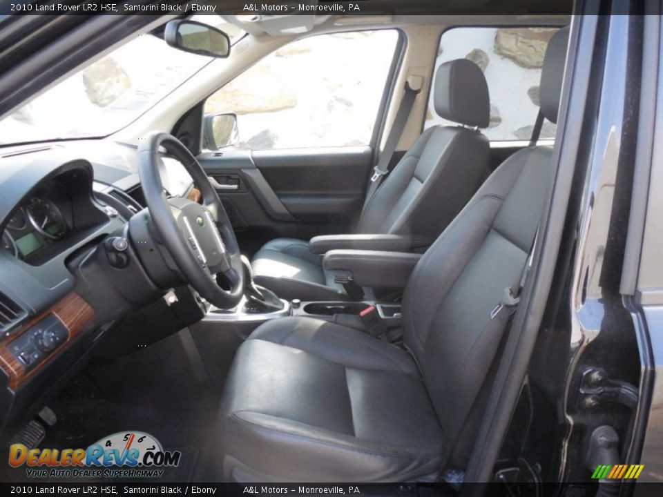 2010 Land Rover LR2 HSE Santorini Black / Ebony Photo #12
