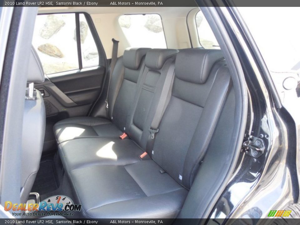 2010 Land Rover LR2 HSE Santorini Black / Ebony Photo #13