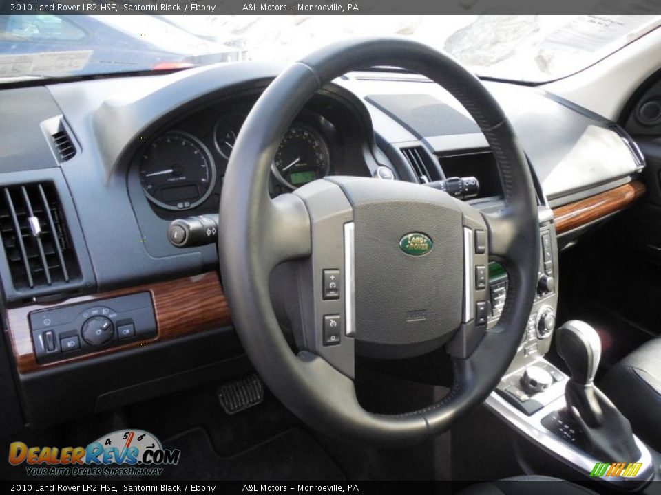 2010 Land Rover LR2 HSE Santorini Black / Ebony Photo #14