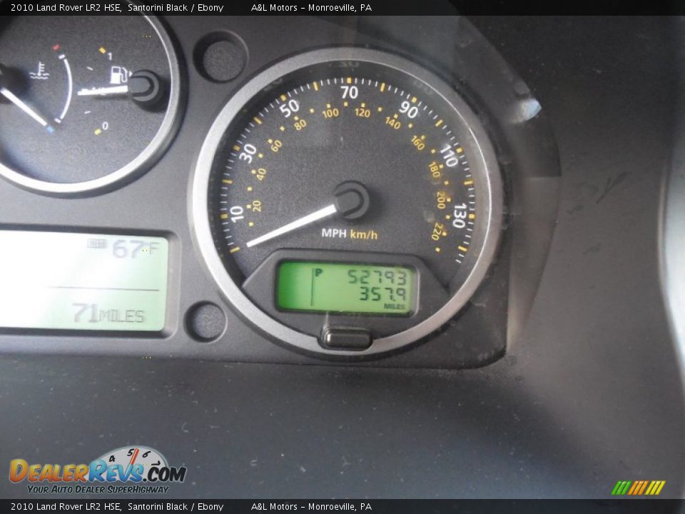 2010 Land Rover LR2 HSE Santorini Black / Ebony Photo #20
