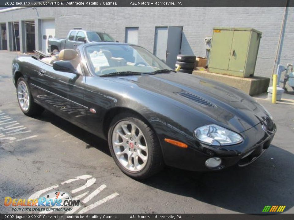 Front 3/4 View of 2002 Jaguar XK XKR Convertible Photo #8
