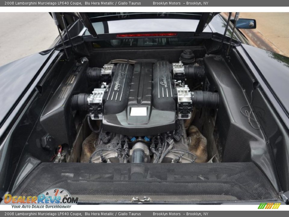 2008 Lamborghini Murcielago LP640 Coupe 6.5 Liter DOHC 48-Valve VVT V12 Engine Photo #33
