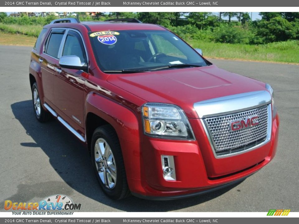 2014 GMC Terrain Denali Crystal Red Tintcoat / Jet Black Photo #1