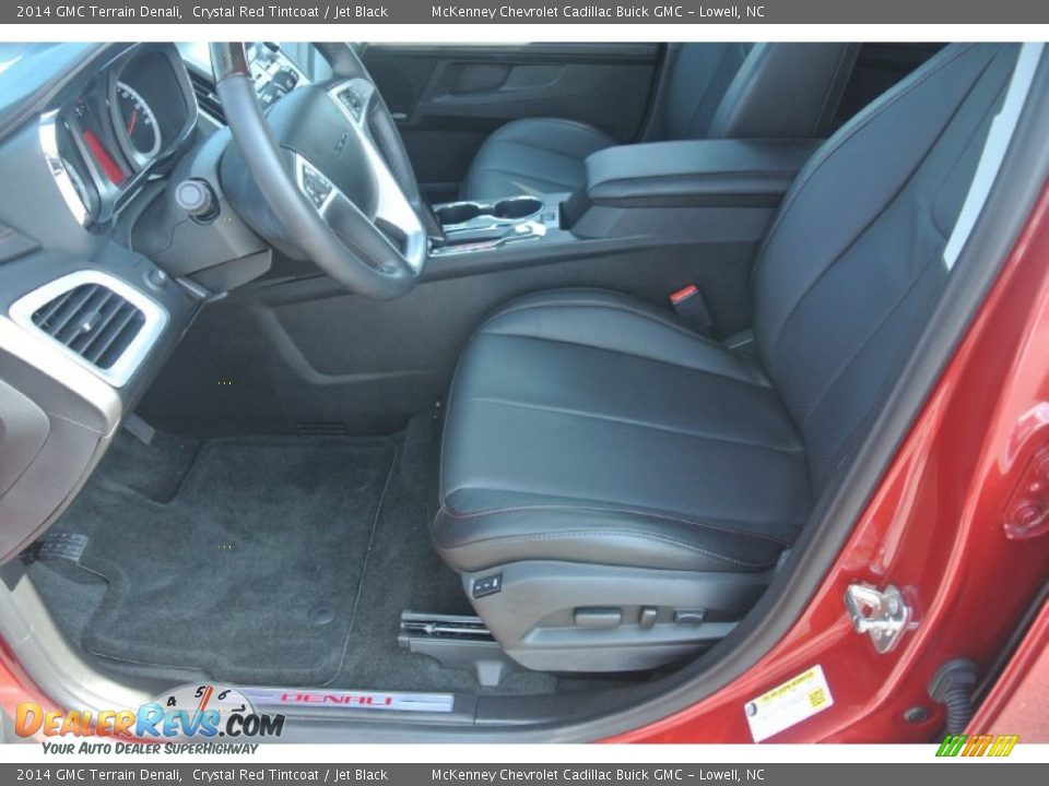 2014 GMC Terrain Denali Crystal Red Tintcoat / Jet Black Photo #8