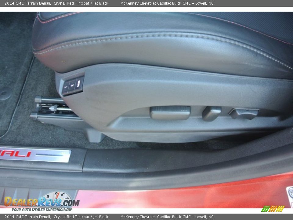 2014 GMC Terrain Denali Crystal Red Tintcoat / Jet Black Photo #9