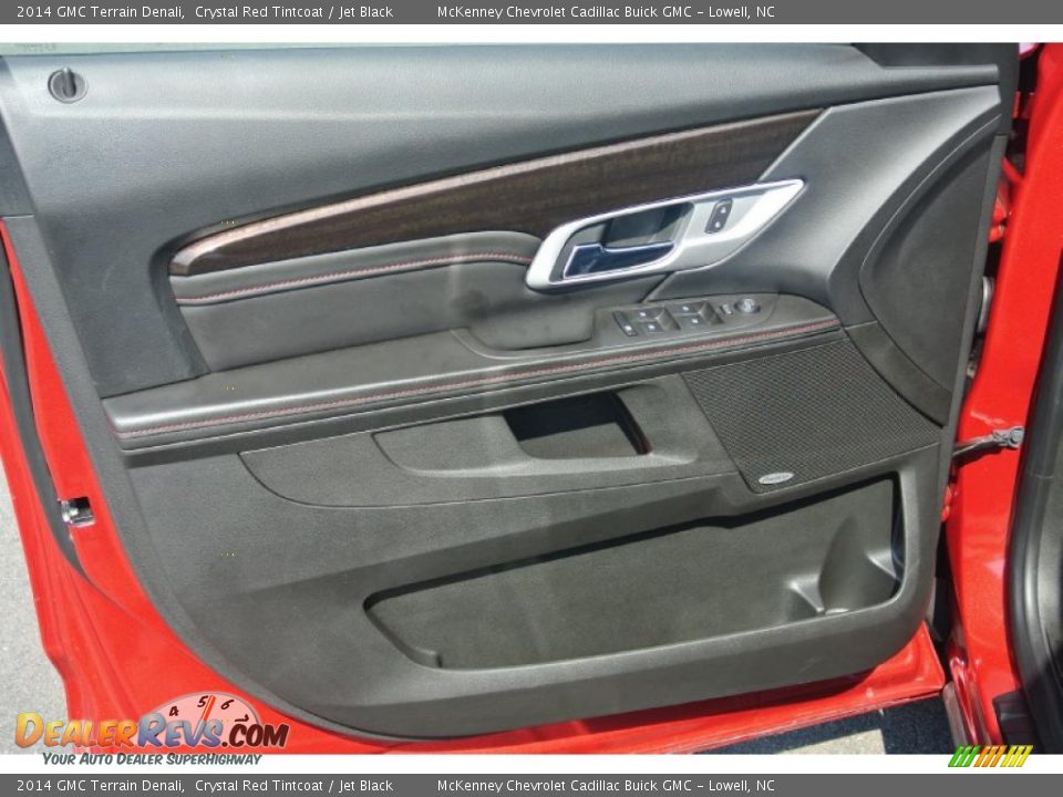 2014 GMC Terrain Denali Crystal Red Tintcoat / Jet Black Photo #10