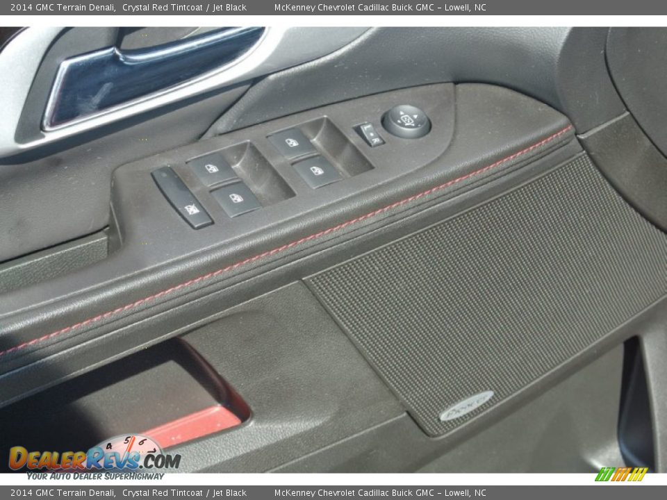 2014 GMC Terrain Denali Crystal Red Tintcoat / Jet Black Photo #11