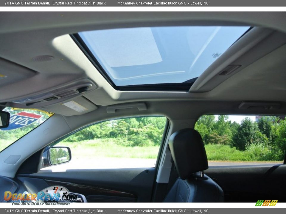 2014 GMC Terrain Denali Crystal Red Tintcoat / Jet Black Photo #12