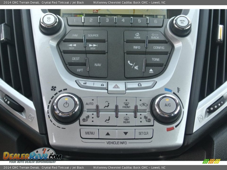 2014 GMC Terrain Denali Crystal Red Tintcoat / Jet Black Photo #14