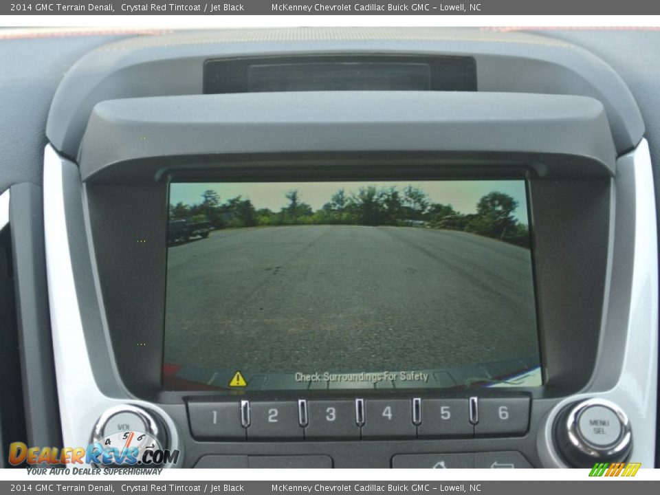 2014 GMC Terrain Denali Crystal Red Tintcoat / Jet Black Photo #16