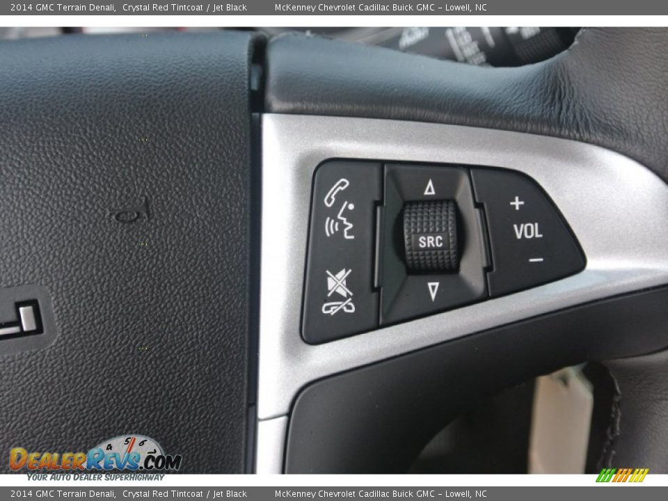 2014 GMC Terrain Denali Crystal Red Tintcoat / Jet Black Photo #18