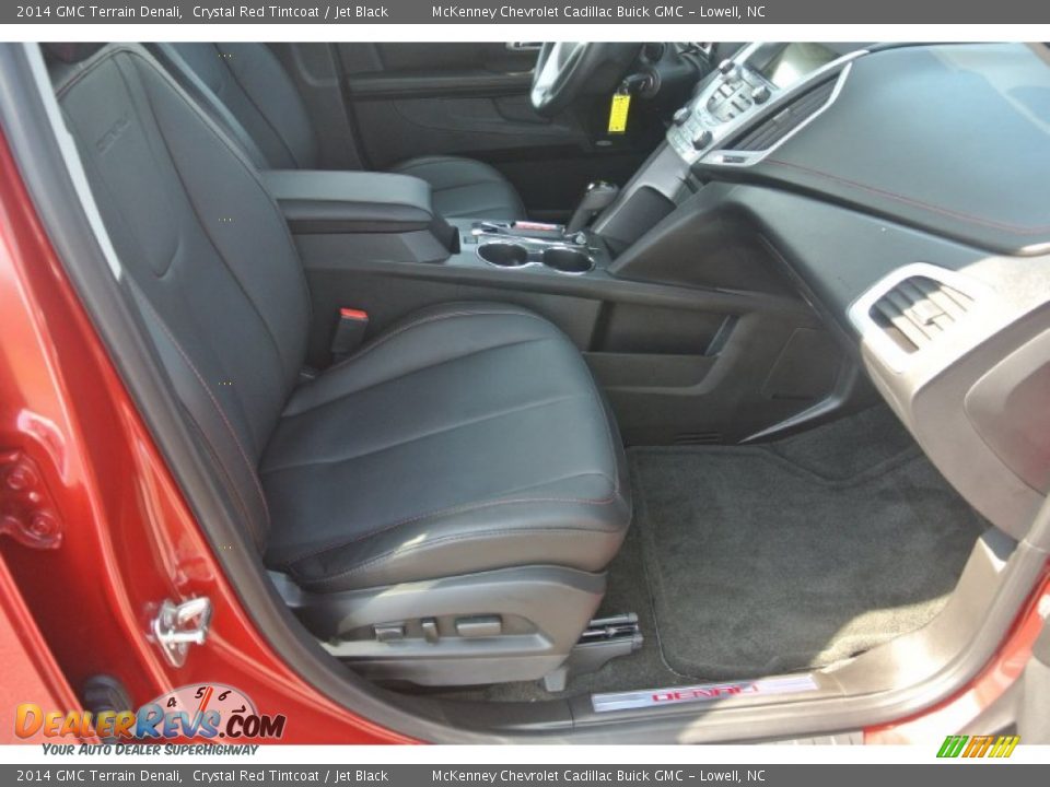 2014 GMC Terrain Denali Crystal Red Tintcoat / Jet Black Photo #23