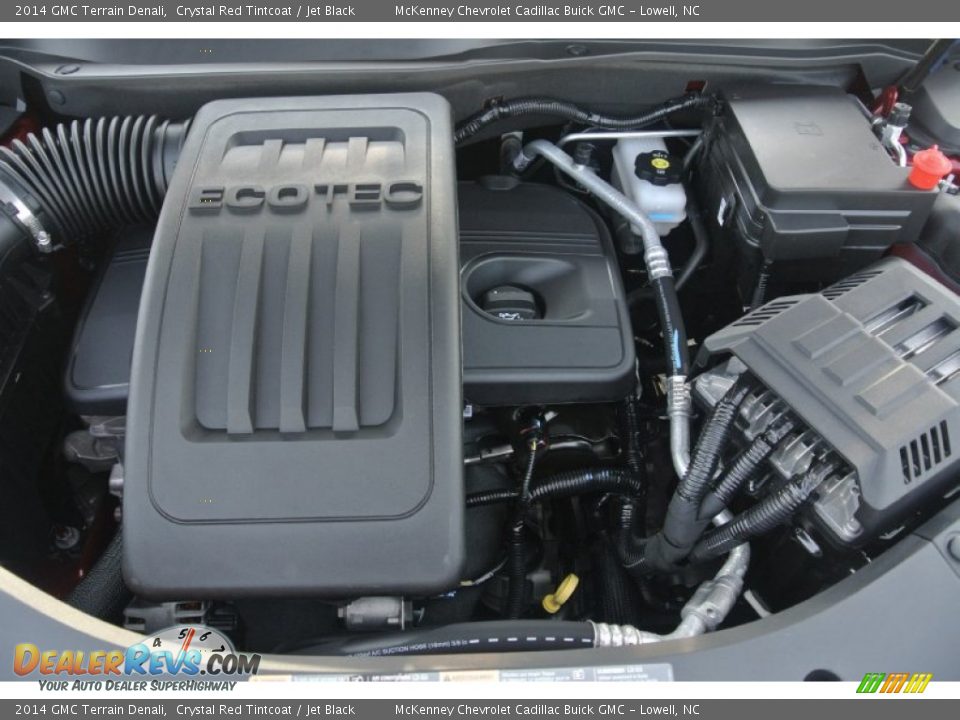 2014 GMC Terrain Denali Crystal Red Tintcoat / Jet Black Photo #27
