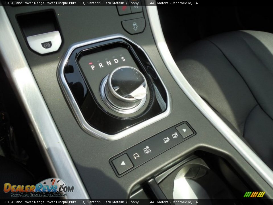 2014 Land Rover Range Rover Evoque Pure Plus Santorini Black Metallic / Ebony Photo #15