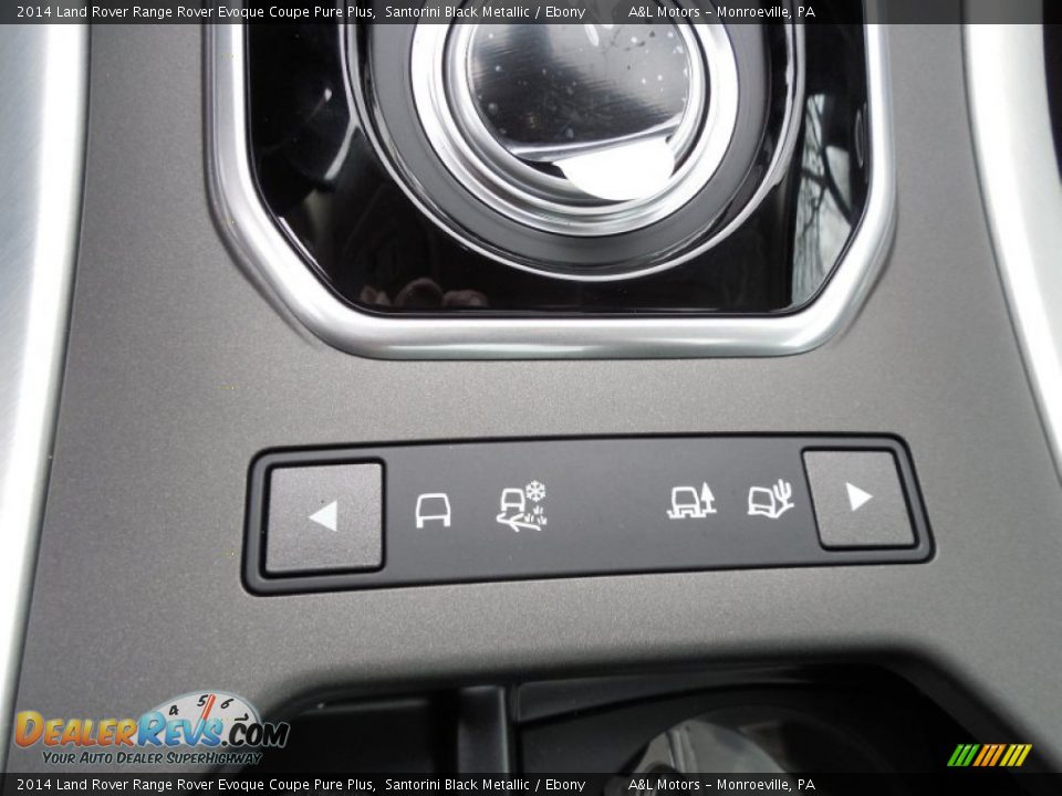 2014 Land Rover Range Rover Evoque Coupe Pure Plus Santorini Black Metallic / Ebony Photo #17