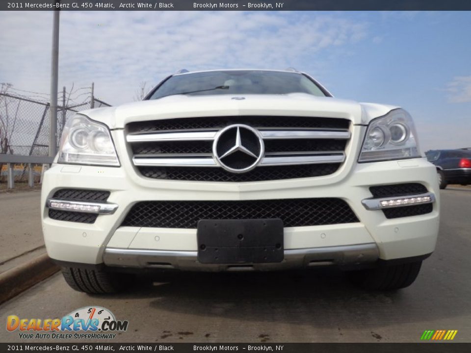 2011 Mercedes-Benz GL 450 4Matic Arctic White / Black Photo #10