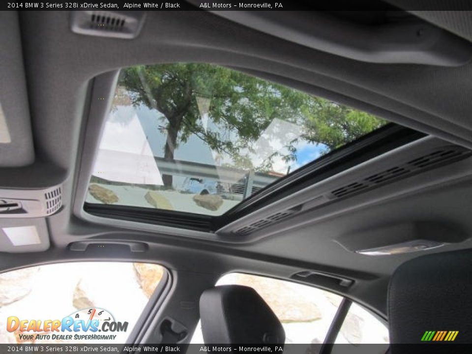 2014 BMW 3 Series 328i xDrive Sedan Alpine White / Black Photo #10