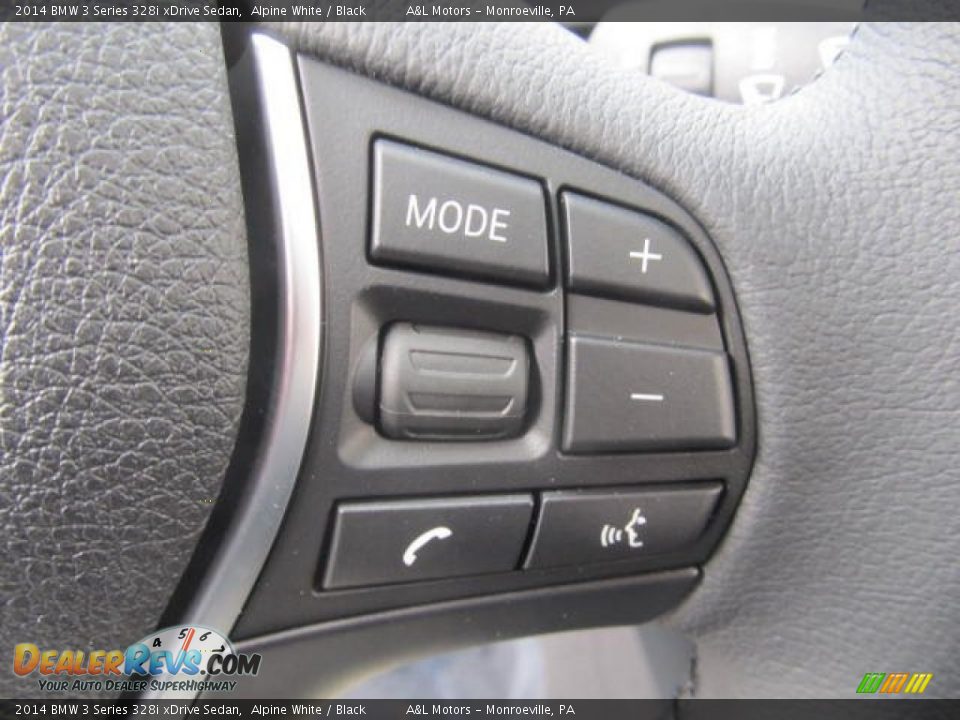 2014 BMW 3 Series 328i xDrive Sedan Alpine White / Black Photo #17