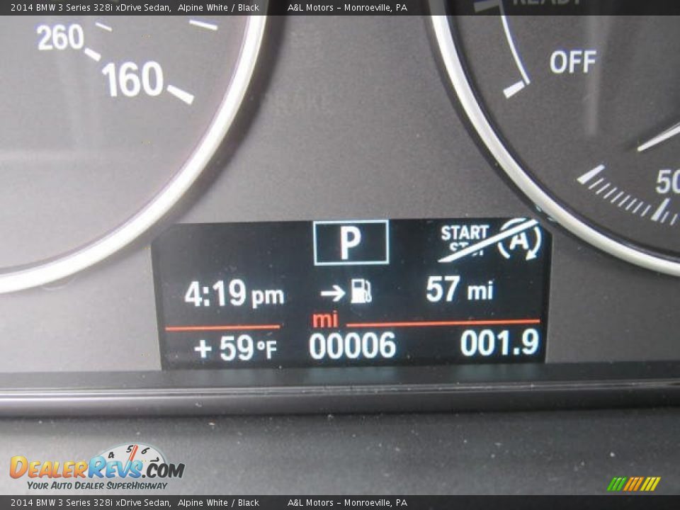 2014 BMW 3 Series 328i xDrive Sedan Alpine White / Black Photo #20