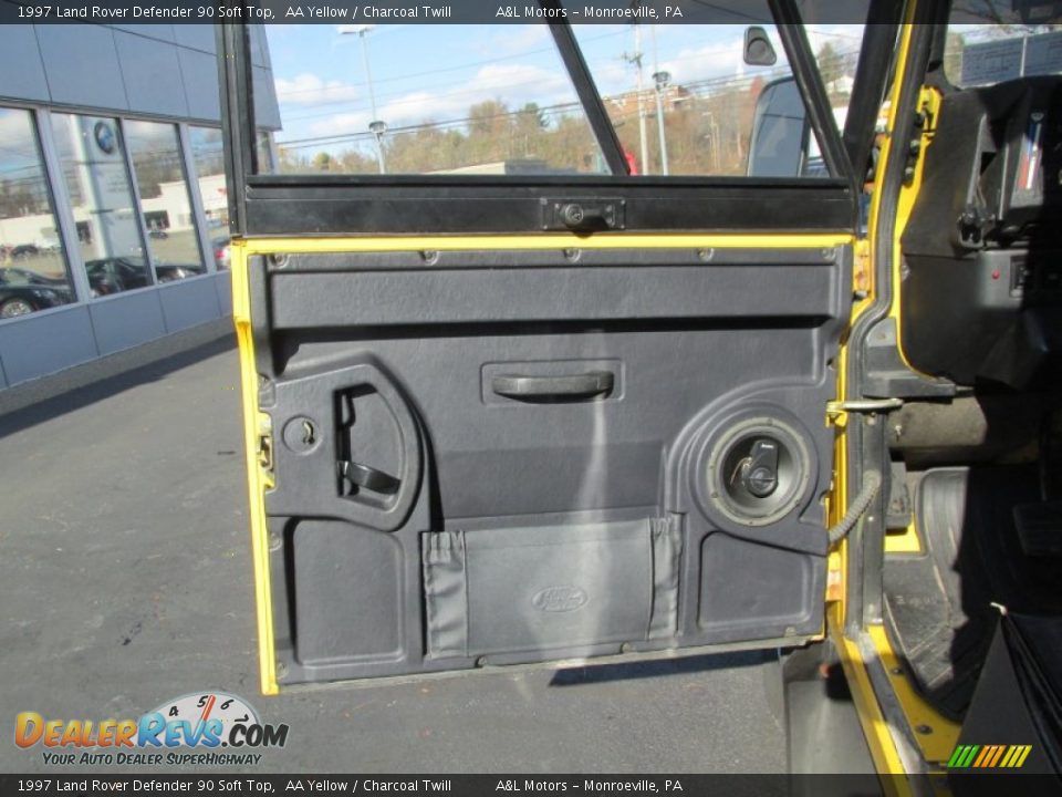 Door Panel of 1997 Land Rover Defender 90 Soft Top Photo #10