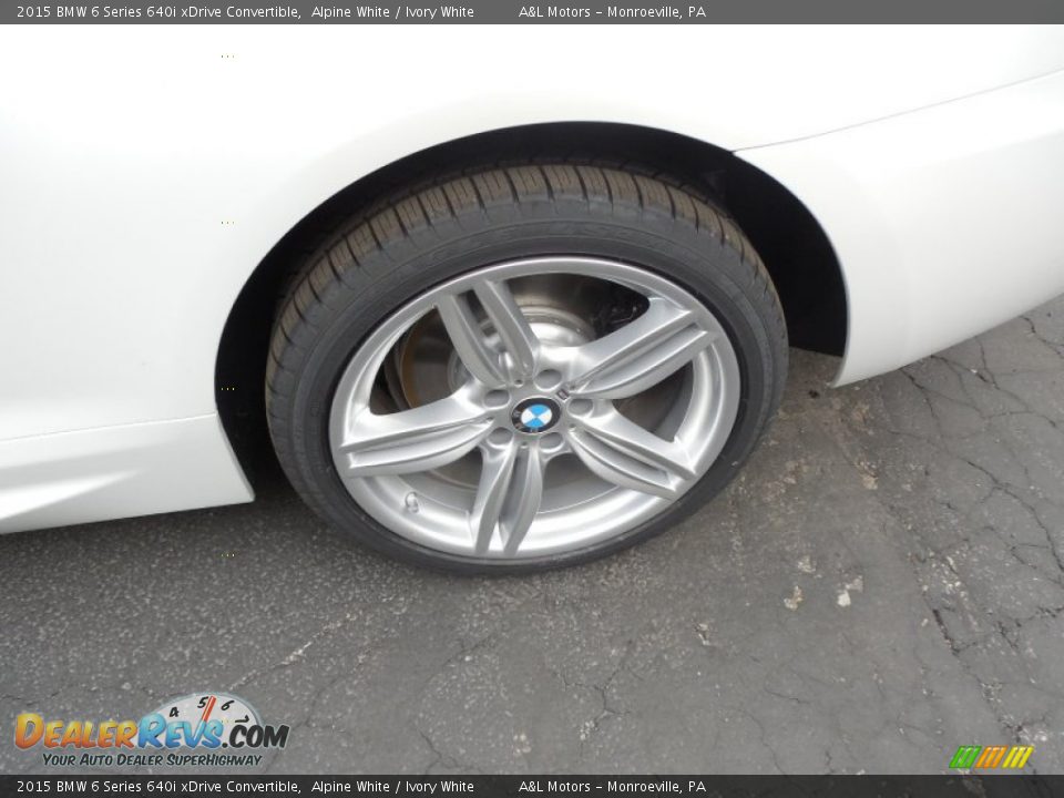 2015 BMW 6 Series 640i xDrive Convertible Wheel Photo #3