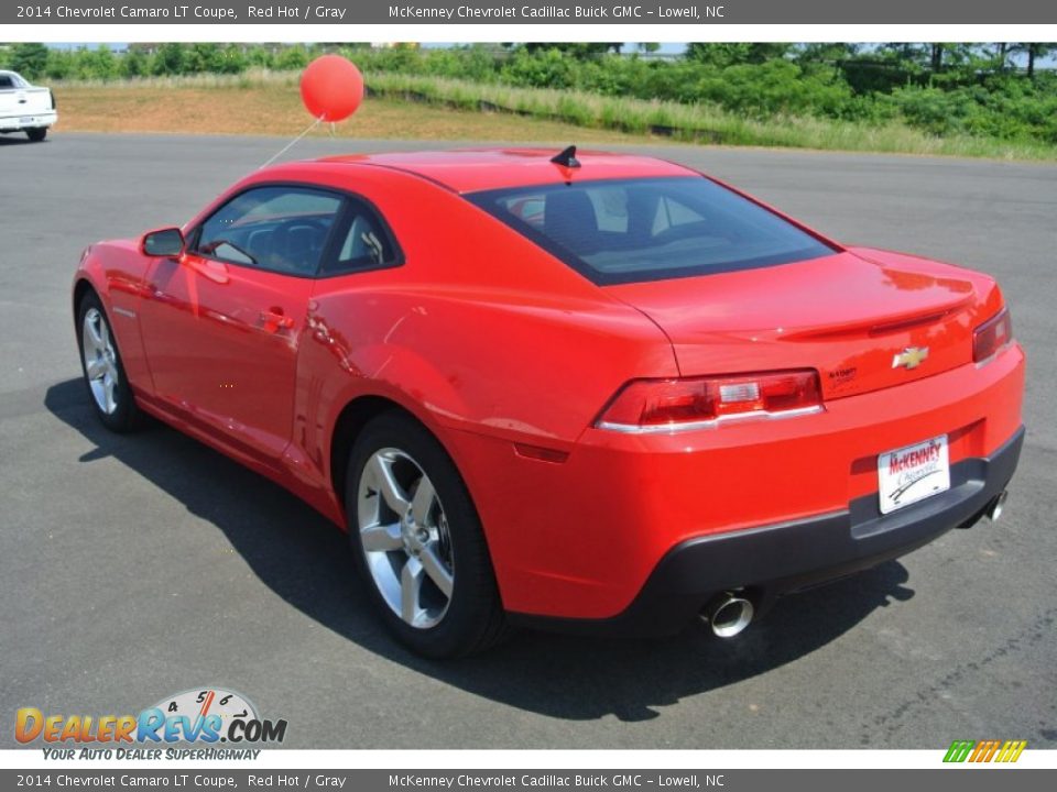 2014 Chevrolet Camaro LT Coupe Red Hot / Gray Photo #4