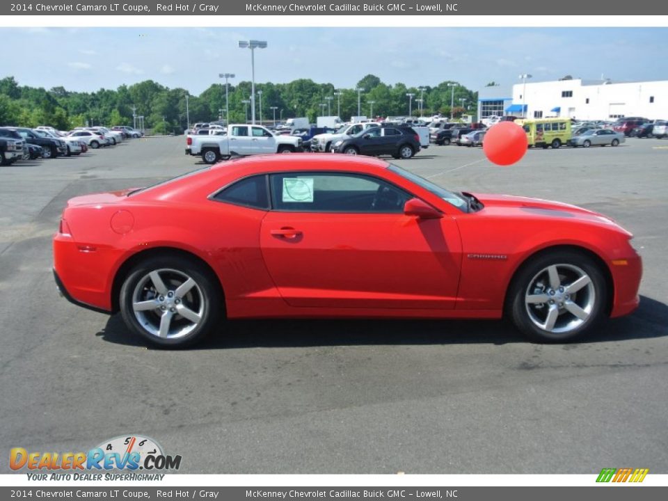 2014 Chevrolet Camaro LT Coupe Red Hot / Gray Photo #6