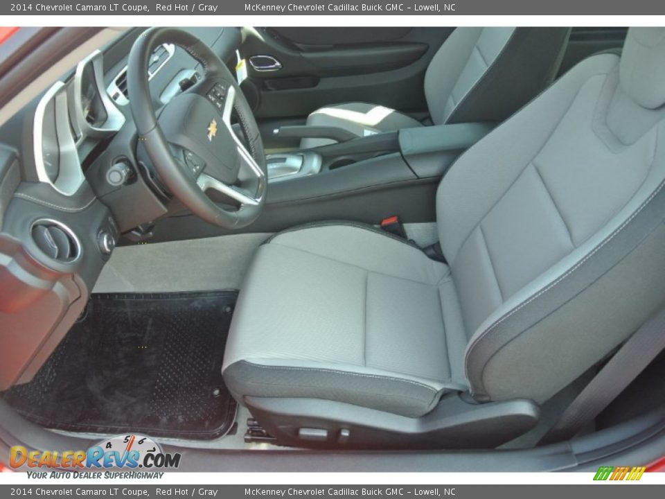 2014 Chevrolet Camaro LT Coupe Red Hot / Gray Photo #8