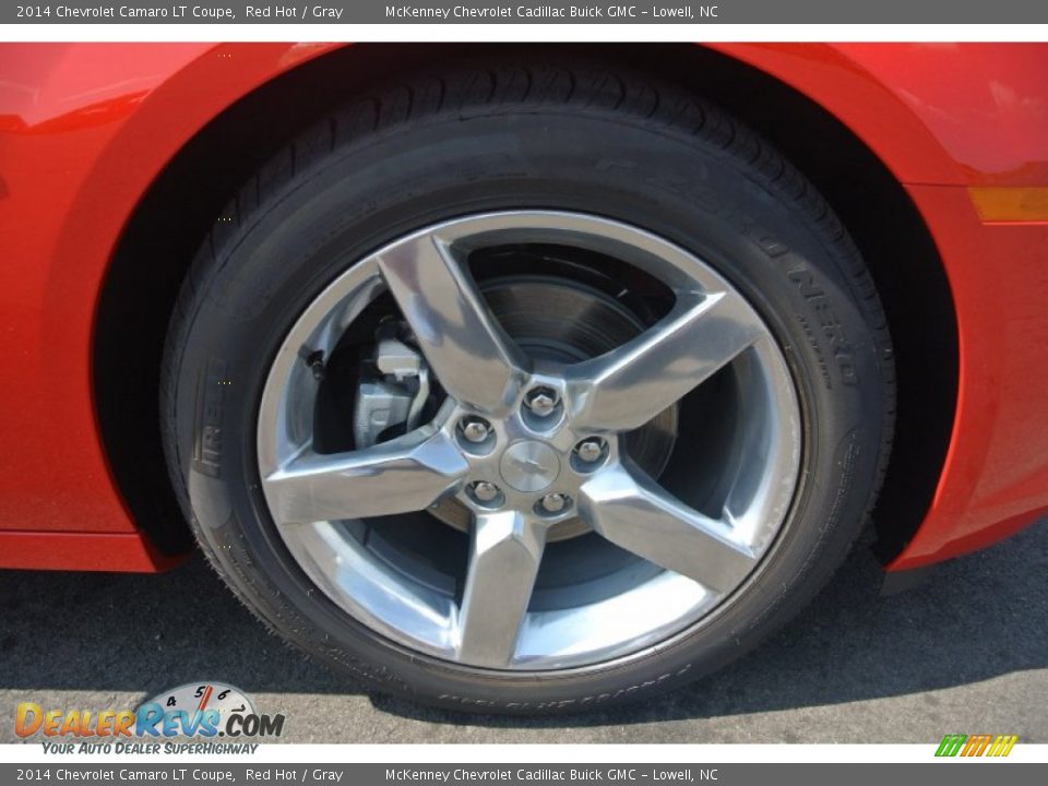 2014 Chevrolet Camaro LT Coupe Red Hot / Gray Photo #19