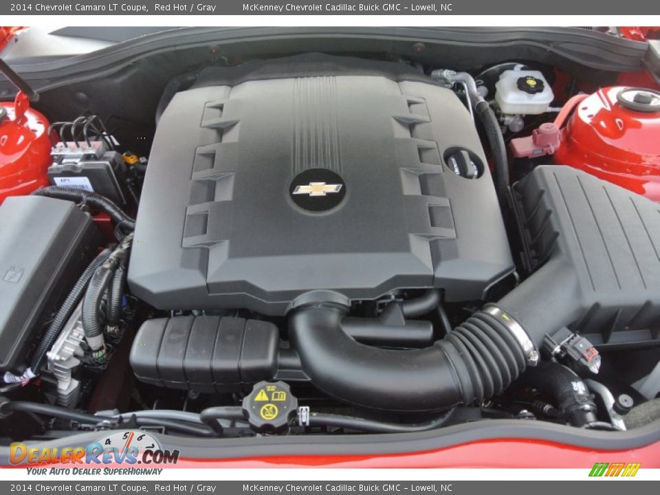 2014 Chevrolet Camaro LT Coupe Red Hot / Gray Photo #20