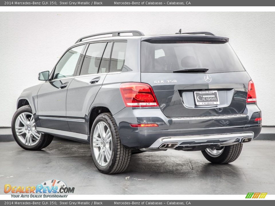 2014 Mercedes-Benz GLK 350 Steel Grey Metallic / Black Photo #2