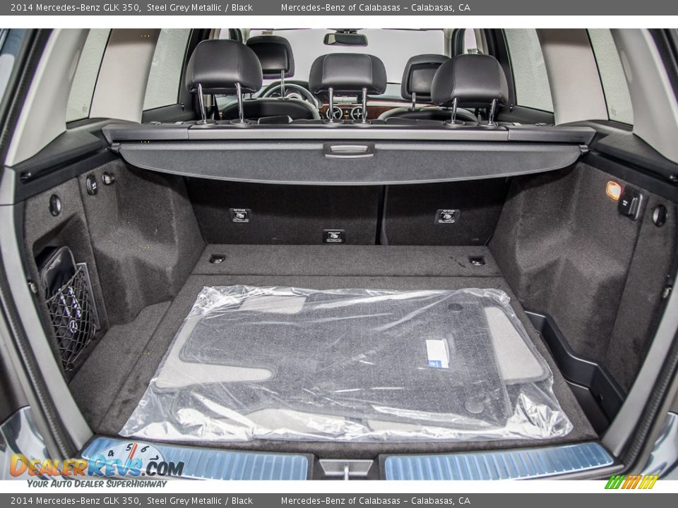 2014 Mercedes-Benz GLK 350 Steel Grey Metallic / Black Photo #4