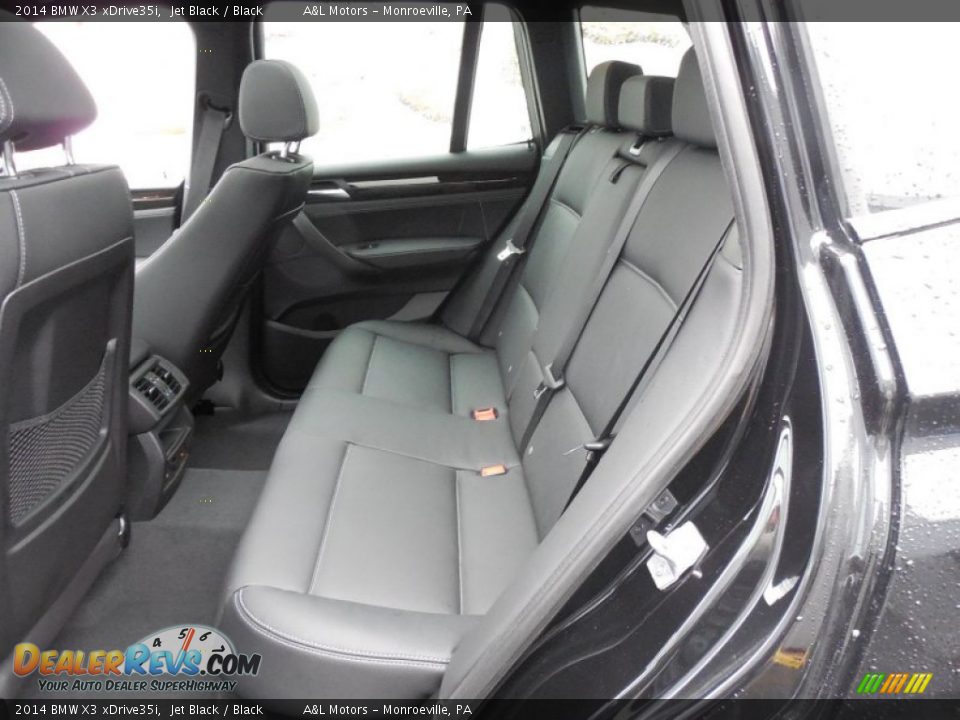 2014 BMW X3 xDrive35i Jet Black / Black Photo #13
