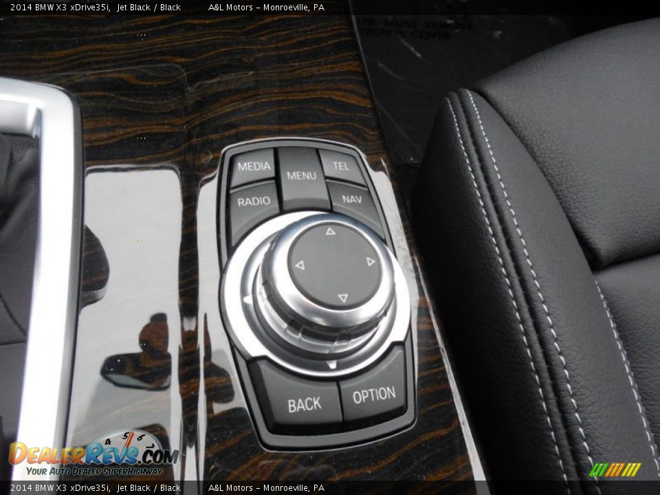 2014 BMW X3 xDrive35i Jet Black / Black Photo #16