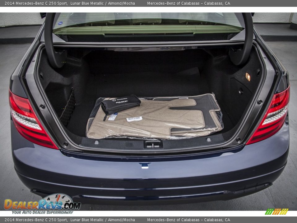 2014 Mercedes-Benz C 250 Sport Lunar Blue Metallic / Almond/Mocha Photo #4
