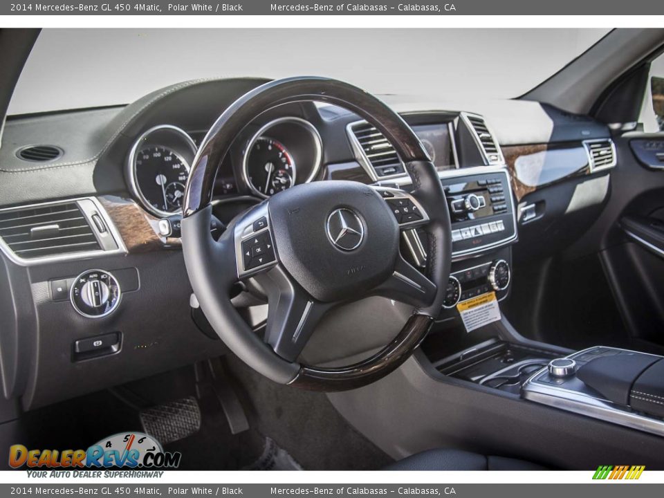 2014 Mercedes-Benz GL 450 4Matic Polar White / Black Photo #5