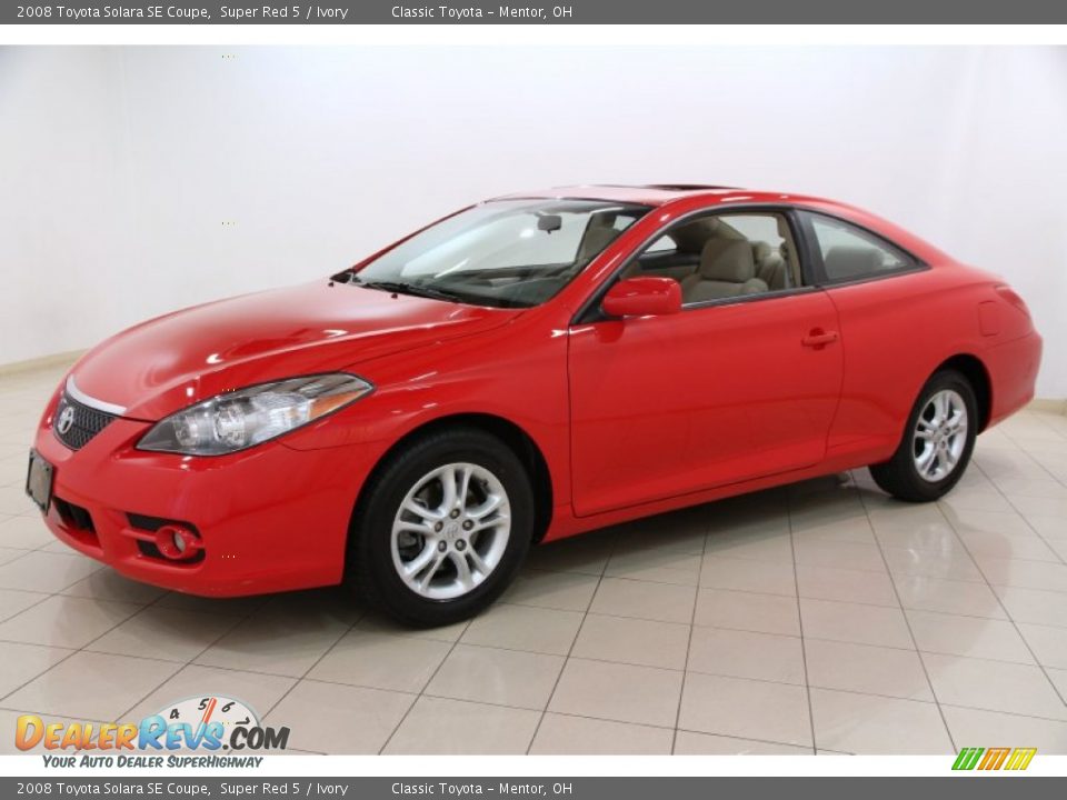 Front 3/4 View of 2008 Toyota Solara SE Coupe Photo #3