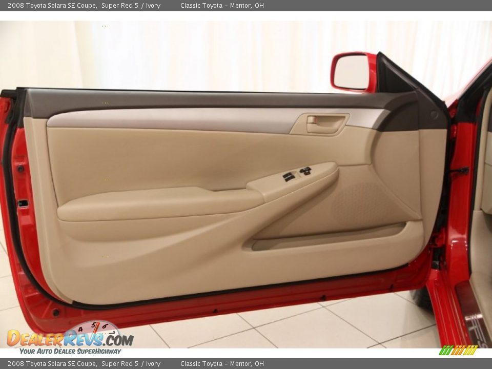 Door Panel of 2008 Toyota Solara SE Coupe Photo #4