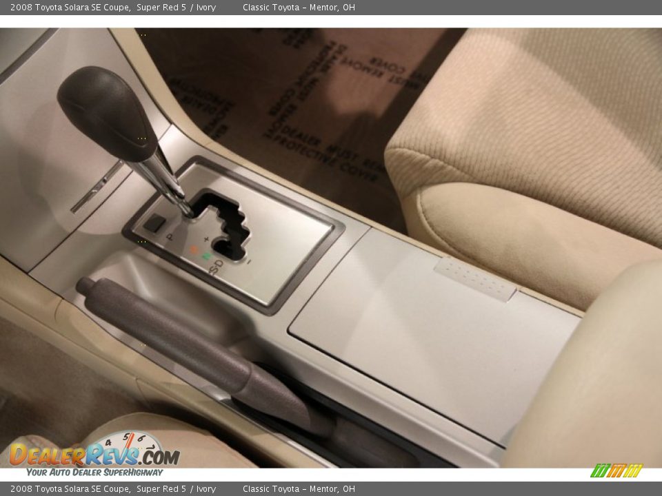 2008 Toyota Solara SE Coupe Shifter Photo #11