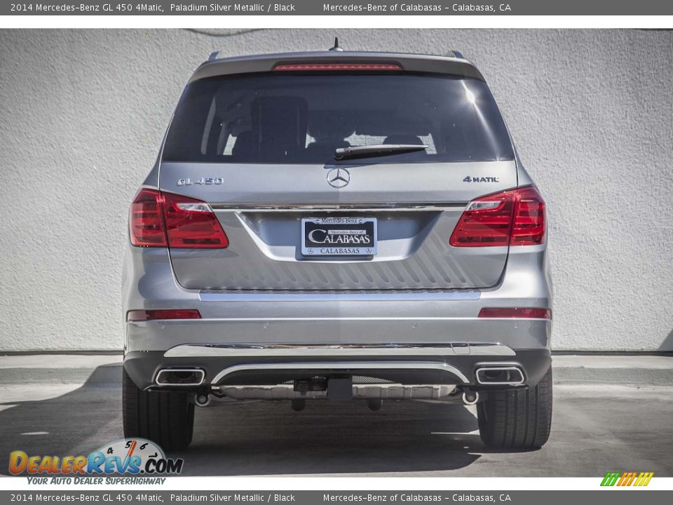 2014 Mercedes-Benz GL 450 4Matic Paladium Silver Metallic / Black Photo #3