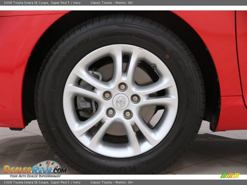 2008 Toyota Solara SE Coupe Wheel Photo #20