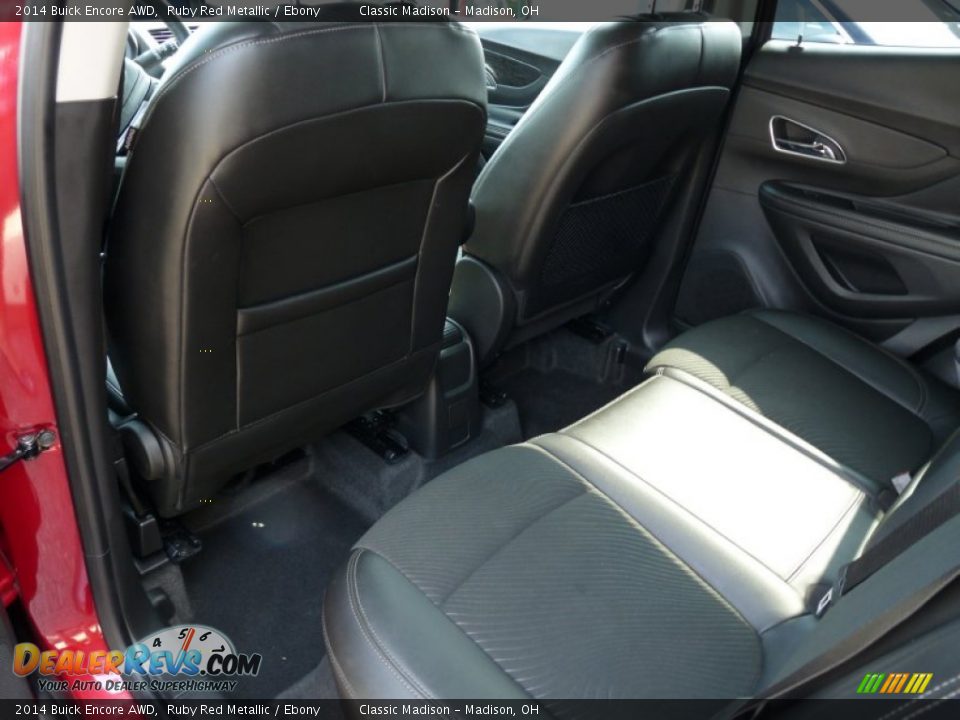 Rear Seat of 2014 Buick Encore AWD Photo #10